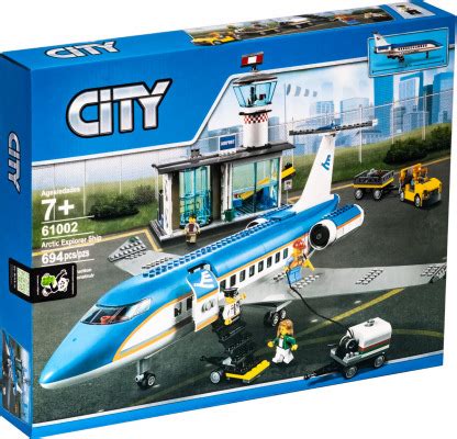Новый модель самолета-пассажирского от Лего 60104